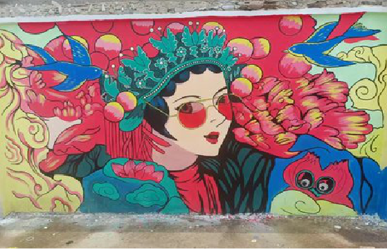 莆田墙体彩绘-网红墙