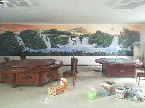 莆田墙绘-写实风景