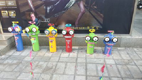 莆田商业区彩绘