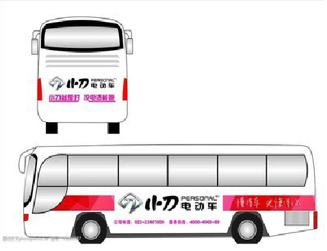 莆田公交车身贴如何完美贴合？